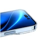 Чехол силиконовый прозрачный для iPhone 14 Pro Max защита камеры легкий и тонкий Transparent - зображення 5