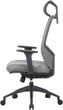 Кресло компьютерное офисное эргономичное OfficePro Comfort Gray (OC524G) - изображение 6