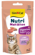 Ласощі GimCat Nutri Malt Bites для виведення шерсті у котів, 40 г - зображення 1