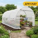 Теплица LEOBRO Garden 10м2 с усиленным стальным каркасом (LB-10M25W) - изображение 6
