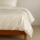 Пододеяльник U-Tek Сатин Двуспальный 175x210 см Boston Ivory Beige Stripe (IBS17521) - изображение 1