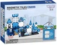 Klocki magnetyczne Woopie 3D Komisariat policji 42 elementy 55006 (5906280655006) - obraz 1