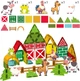 Klocki magnetyczne Woopie Farma 30 elementów 55846 (5906280655846) - obraz 3