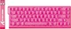 Клавиатура проводная Attack Shark X68 Magnetic Switch USB Pink (AS-6972792471051-P) - изображение 1