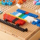 Klocki konstrukcyjne Masterkidz z nakladką na panel 135 elementów MK0024 (5906280655648) - obraz 3