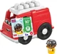 Klocki konstrukcyjne Mattel Mega Bloks pojazd strażacki Freddy z figurką 6 elementów Czerwony GXX08 (887961964653) - obraz 1