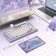 Клавиатура беспроводная Attack Shark X75 Bluetooth/Wireless/USB White-Purple (AS-6972792471464-TP-UA) - изображение 2