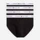 Набор трусов брифов мужских хлопковых Tommy Hilfiger 09TF001-001(Black) XL 4 шт Черный (088541316538) - изображение 1