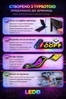 Гибкая светодиодная вывеска LED Matrix Panel RGB Bluetooth (780×200 мм) — Автомобильное табло бегущая строка 160х32 пикселя для рекламы и витрин - изображение 4