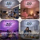 Люстра потолочная светодиодная с музыкальной колонкой и RGB подсветкой для гостиной и спальни VALESO YZD1268 Ч - изображение 10
