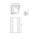 Душова кабіна Lidz Latwa SC80x80.SAT.MID.GR, скло тоноване 4 мм без піддона - изображение 2