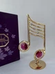 Фігурка з камінням Swarovski Ноти 9,5 см 160158 - зображення 1
