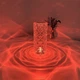 Настольная LED лампа Кристалл Роза хрустальная Crystal Rose, ночник на аккумуляторе с сенсорным управлением на пульте управления - изображение 7