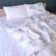 Простынь MirSon Бязь 17-0956 White Botanica 180x220 см (2200013182849) - изображение 4
