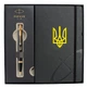 Подарунковий набір Parker IM UKRAINE Black GT BP Тризуб (кулькова ручка + блокнот Parker) - зображення 2