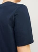 Футболка хлопковая длинная мужская Jack & Jones 12233999 XL Navy Blazer (5715602797153) - изображение 5