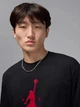 Футболка бавовняна довга чоловіча Jordan M J Jumpman Ss Hbr Tee IM9801-011 2XL Чорна (198730665917) - зображення 4