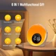 Світловий будильник-нічник AUYLE BL20 Sunrise з білим шумом White - зображення 3