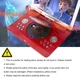 Портативний DVD-плеєр YOOHOO 14.1" з поворотним екраном та акумулятором 6 годин Red - зображення 6
