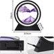 Настольная лампа 3D песочные часы Wai Danie Purple - изображение 2
