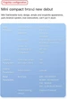 Міні-смартфон SOYES XS16 3/64GB 4G LTE Android 10 Blue - зображення 2