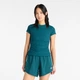 Жіноча бірюзова футболка New Balance Ribbed Fitted 34 (XS) (WT53125AAV) - зображення 1