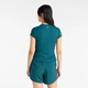 Жіноча бірюзова футболка New Balance Ribbed Fitted 34 (XS) (WT53125AAV) - зображення 4