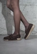 Лофери жіночі Loretta 6238/Coffee/E712-2/B 39 Коричневий - зображення 6