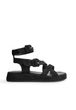 Босоніжки жіночі Meideli 8031/Black/S5757-6/B 39 Чорний - зображення 2