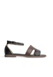 Босоніжки жіночі Loretta 8035/Black-Brown/H115-1/B 41 Коричневий - изображение 2