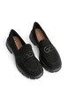 Лофери замшеві жіночі Lemon 6178/Black/Suede/PL12-1/B 37 Чорний - изображение 4