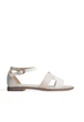 Босоніжки жіночі Loretta 8035/Beige-White/H115-3/B 40 Бежевий - изображение 2