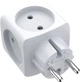 Разветвитель электрический СolorWay 16A/3680W(Max) White (CW-CHE4W) - изображение 2