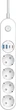 Сетевой фильтр-удлинитель СolorWay 4 розетки/4USB (Type-C 2PD20W + 2USB QC3.0) (20W) 2м White (CW-CHE44PDW) - изображение 2
