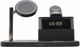 Беспроводная зарядная док станция 5в1 MagSafe докстанция для Apple iPhone 8 X 11 12 13 14 Pro Max Mini Plus быстрая магнитная зарядка для айфон наушников AirPods и часы Apple Watch с часами подсветкой и будильником Black C09-B - изображение 11
