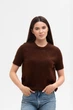 Футболка FAMO FUT-6623 Коричневий one size One size (FUT-6623) - зображення 4