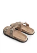 Шльопанці жіночі Loretta 8062/Beige/E749-3/B 36 Бежевий - изображение 4