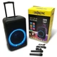 Беспроводная портативная Bluetooth колонка ZXX-7878 / 8161 с 2 микрофонами и пультом аккумуляторная 600 Вт - изображение 3