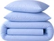 Простынь на резинке MirSon полуторная 120x190+25 см 14-4121 Blanco Ranforce Elite (2200004700939) - изображение 1
