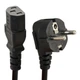 Сетевой кабель шнур IEC C13 для блока питания 220V 16A 3*0.75 мм² 1.2 м - изображение 2