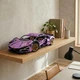 Конструктор типа Technic Lamborghini Sian Purple Chrome на радиоуправлении 1200+ деталей масштаб 1:14 (8+) - изображение 10
