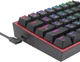 Klawiatura bezprzewodowa Redragon K616 Fizz Pro Red Switch Czarna (6950376706669) - obraz 3