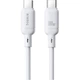 Кабель Baseus Silky Series Type-C to Type-C 100W 1m White (P10377704213-00) [141245] - изображение 1