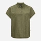 Поло женское Jack Wolfskin Karana Shirt W 1404011-4511 S Зеленое (4064993961058) - изображение 3