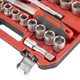 Набор инструментов 1/2" 21ед (ET-6021SP) INTERTOOL ET-9021 - изображение 4