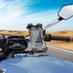 Тримач телефону для велосипеда/мотоцикла Hoco H82 Vista bicycle Motorcycle Universal holder Black - изображение 7