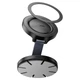 Автомобільний тримач HOCO H61 Show folding RING magnetic Car holder (dashboard) 4.5-7" Black - изображение 3