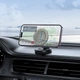 Автомобільний тримач HOCO H61 Show folding RING magnetic Car holder (dashboard) 4.5-7" Black - изображение 6