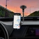 Автомобільний тримач Hoco DCA31 Plus Cool Speed windshield car holder Black - зображення 8