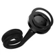 Тримач телефону для велосипеда/мотоцикла/дому Hoco H96 Show ring magnetic silicone hose Black - изображение 3